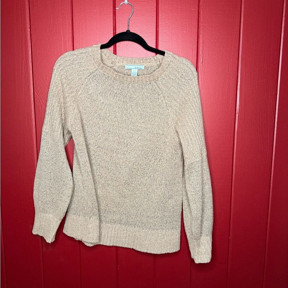 Pink Knit Sweater Pullover Long Sleeve Size PXL - Picture 4 of 5